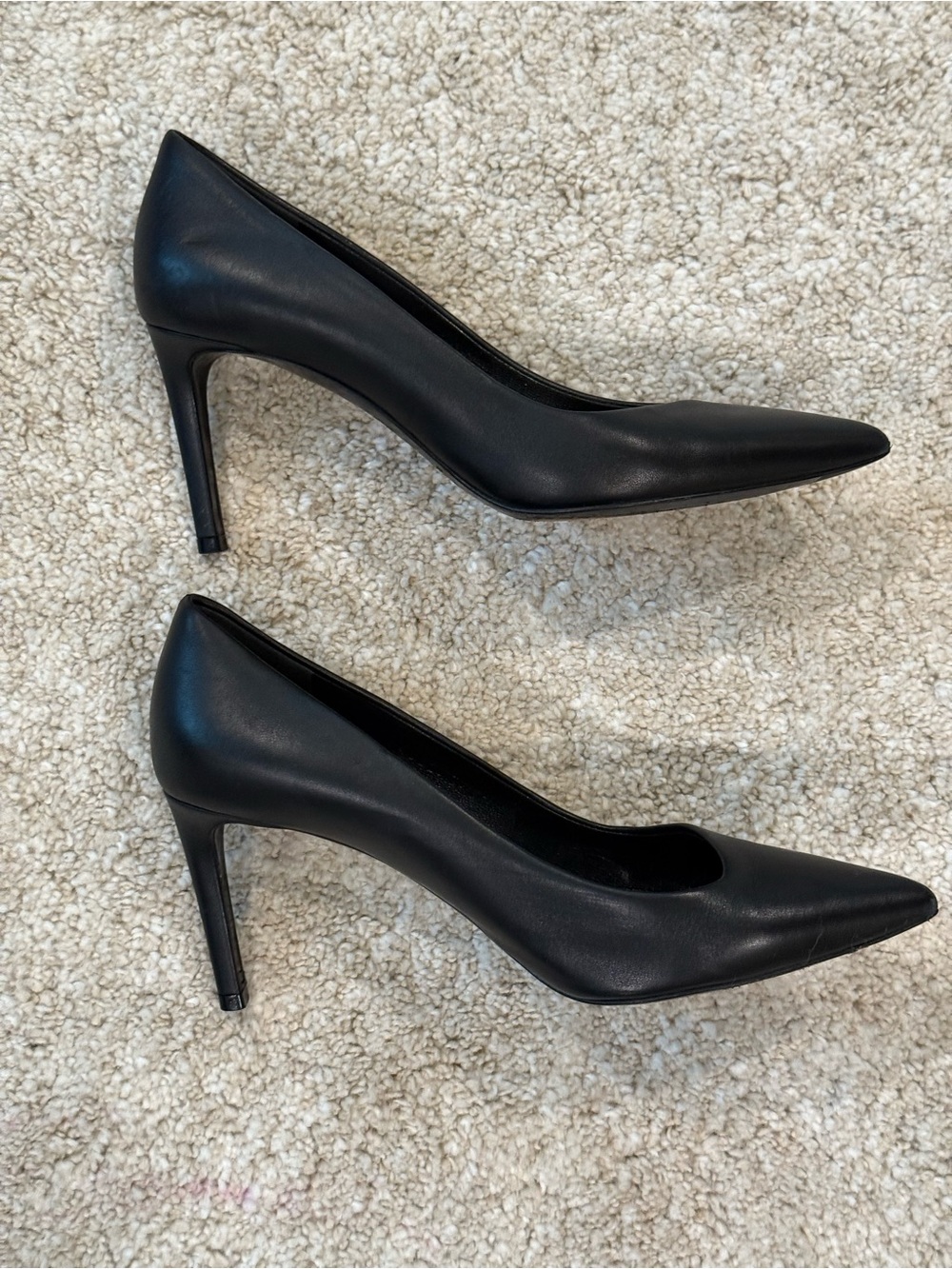 Balenciaga Black Leather Pumps IT37 - Picture 14 of 16
